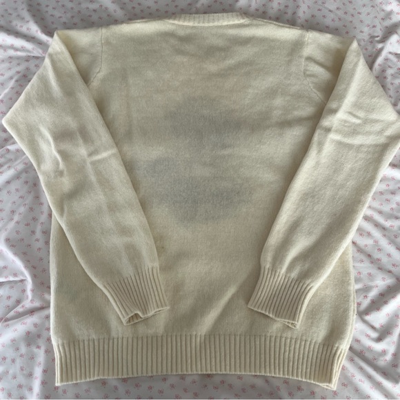 Rare Brandy Melville cream puppy sweater🐶🐶 - Picture 5 of 5